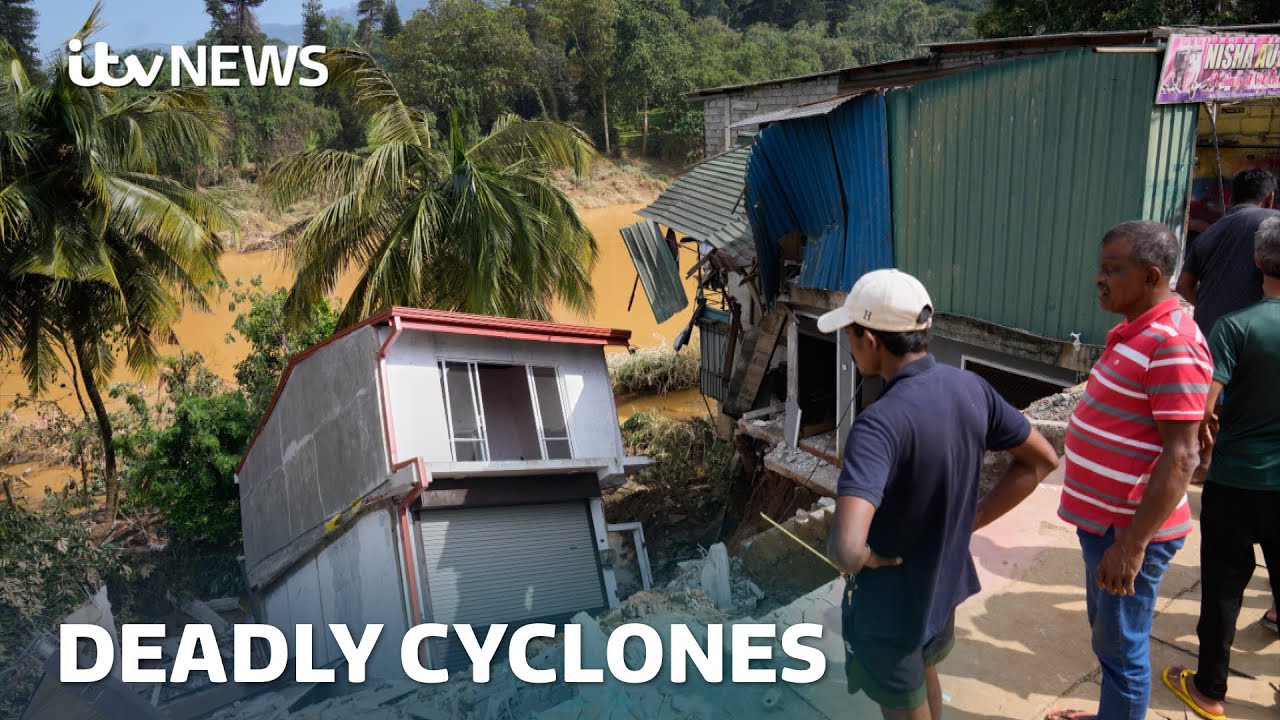 Over 1,000 dead as cyclones sweep through several Asian countries | ITV News