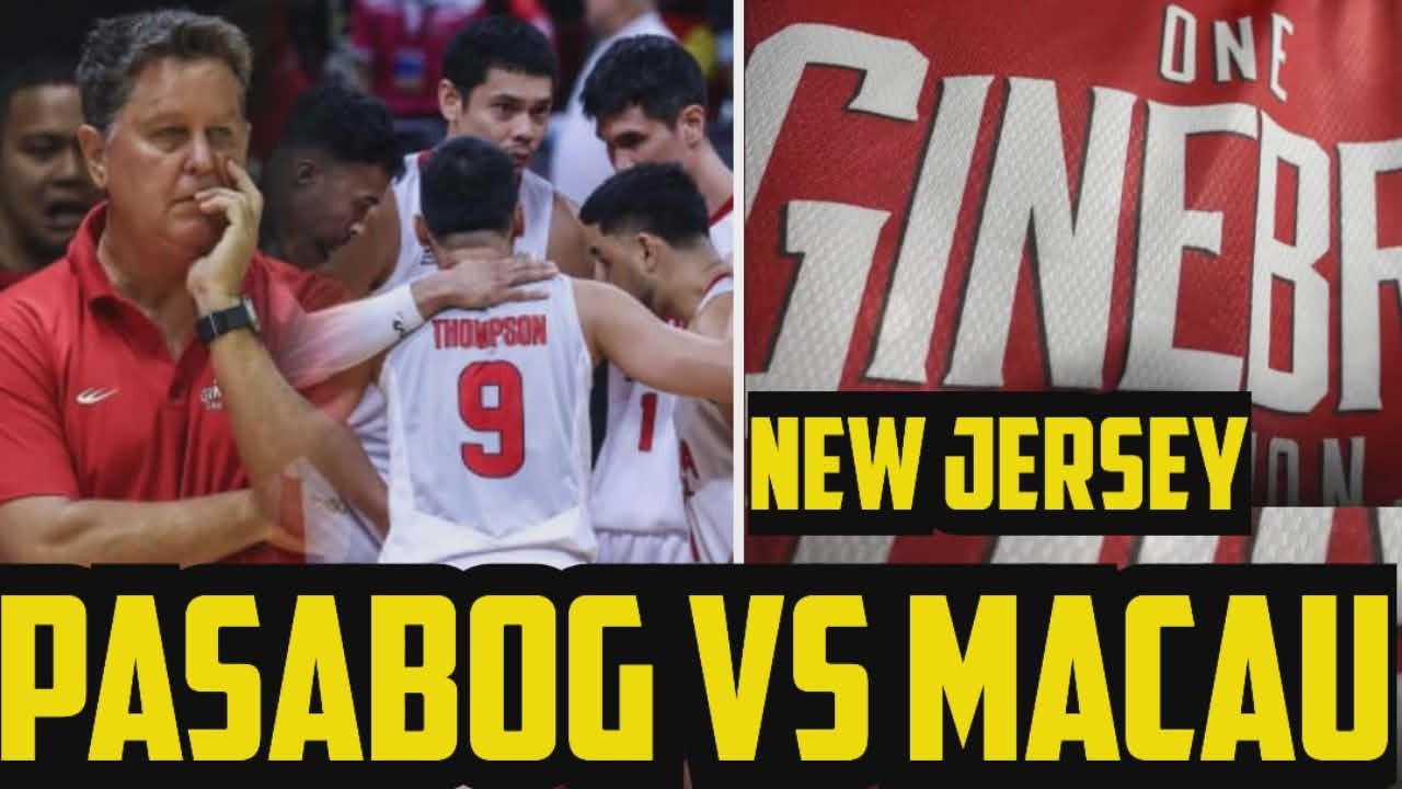 GINEBRA PASABOG IPAPAHIYA ANG MACAU BLACK KNIGHTS ? | GINEBRA JERSEY DESIGN PINASILIP