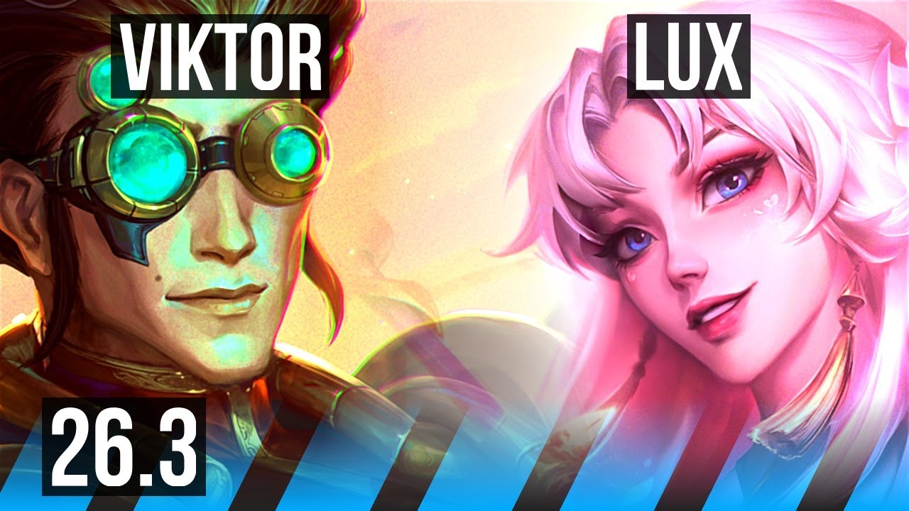 VIKTOR vs LUX (MID) | EUW Master | 26.3