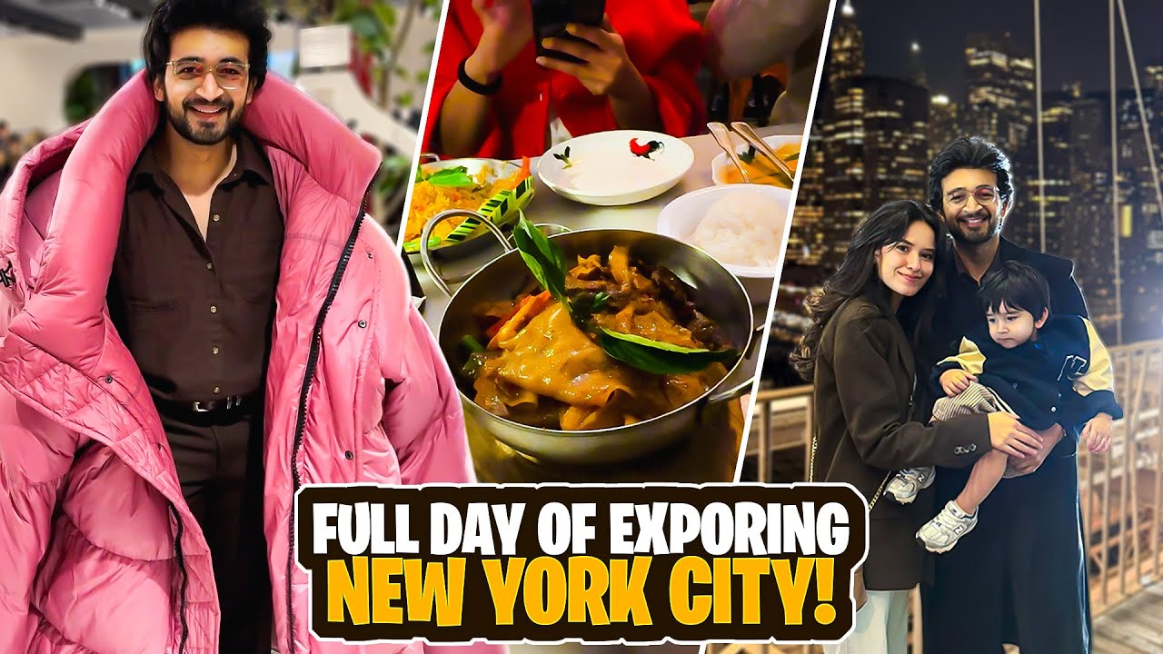 Full day of exploring NYC as a Pakistani Family in US