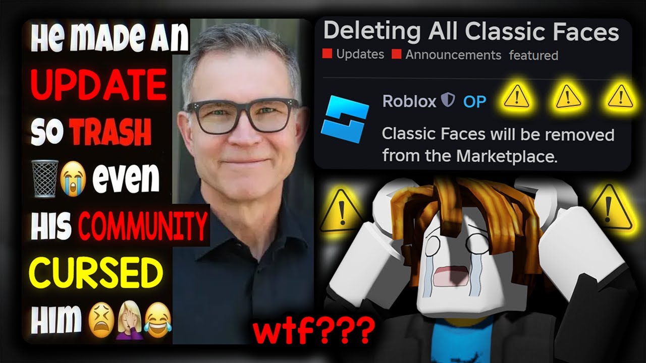Roblox is Deleting Classic Faces...