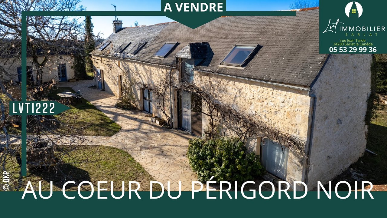 LVT Immobilier - Propriété à vendre - Au coeur du PÉRIGORD NOIR - Réf : LVT1222