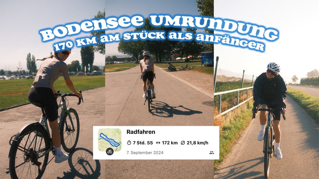 170km mit dem Gravelbike als Anfänger um den Bodensee!