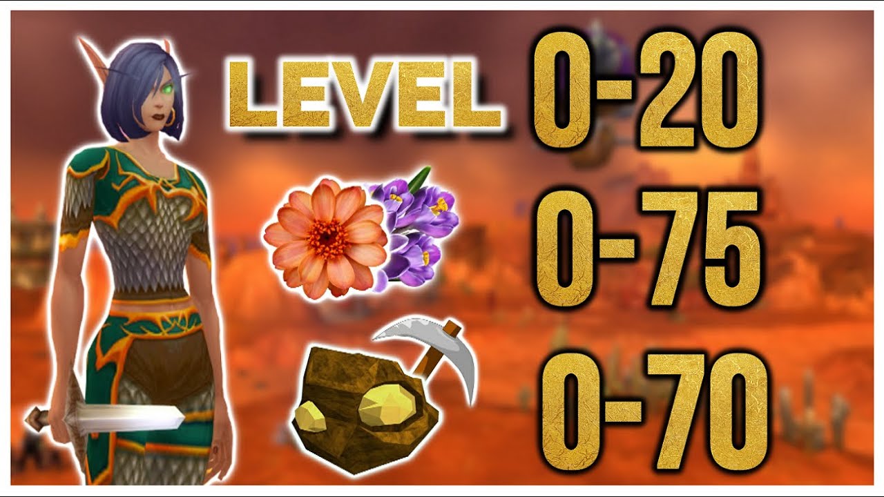 Leveling route 0-20[HORDE]🔥Mining/Herbalism 0-75🔥 WARMANE/FROSTMOURNE Season 2