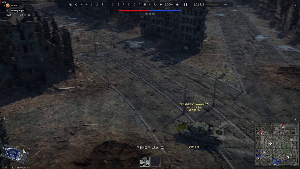Arty kill Leopard A1