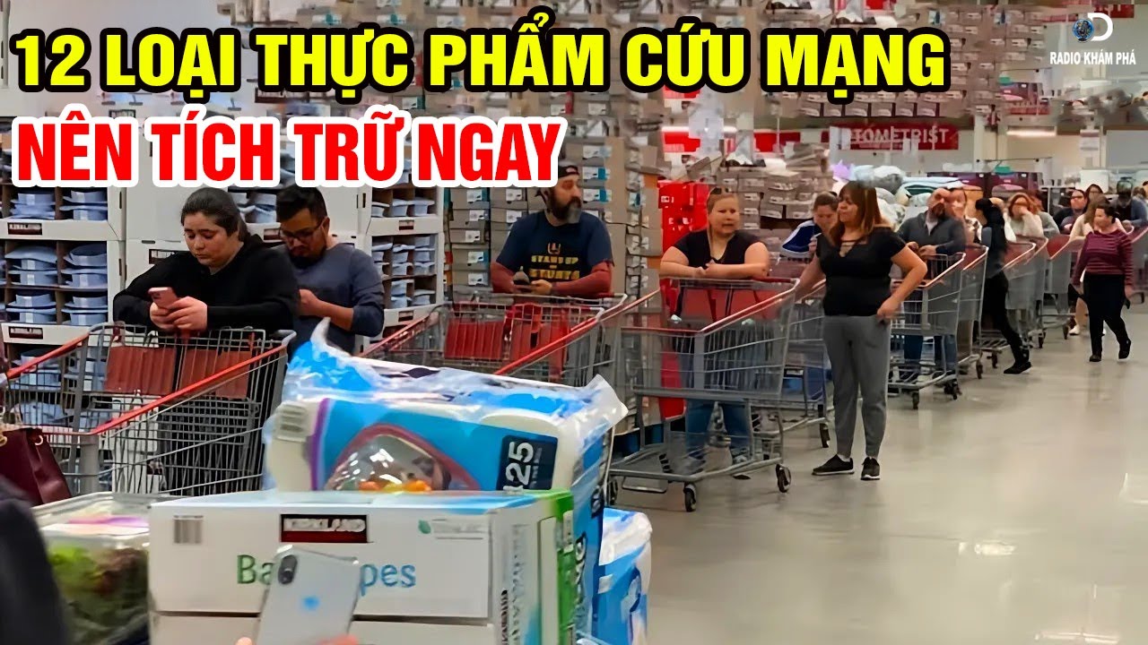 12 Loại Thực Phẩm Sinh Tồn Giá Rẻ Nhưng Cứu Mạng Nên Tích Trữ Ngay