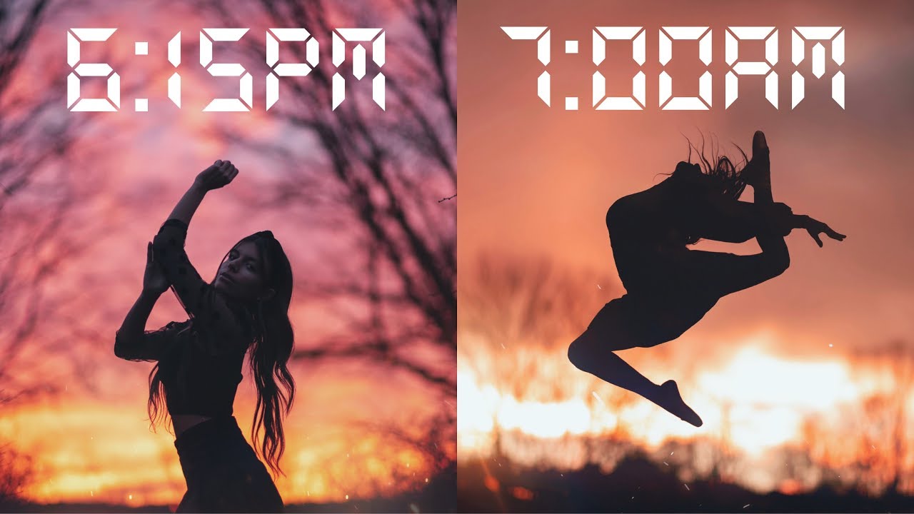Sunset vs. Sunsrise Photoshoot☀️| Brandon Woelfel