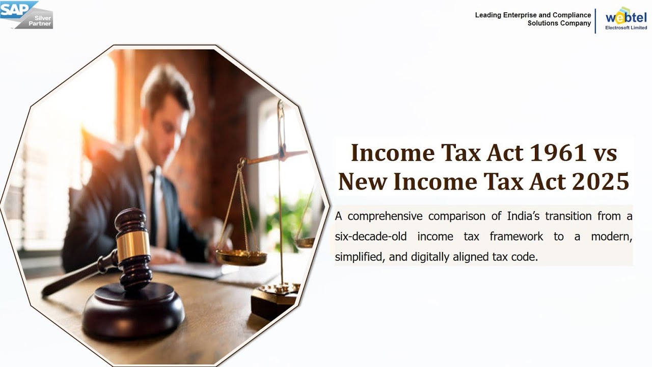 New Income Tax Act 2025 Explained | Key Changes vs Income Tax Act 1961