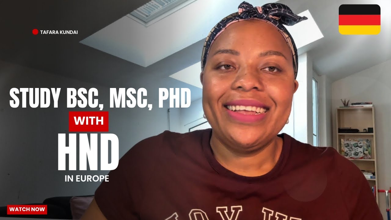 Study in Europe with Your HND | Germany Edition 🇩🇪