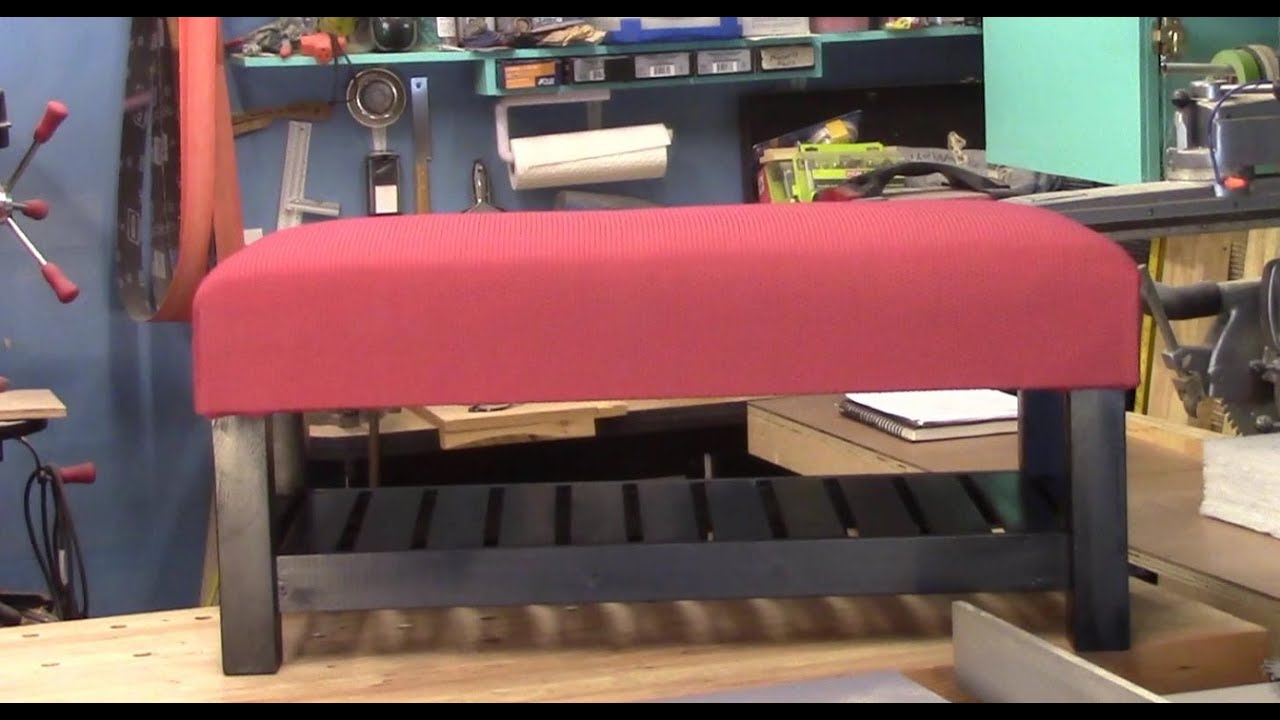 Upholstered Ottoman “Foot stool”