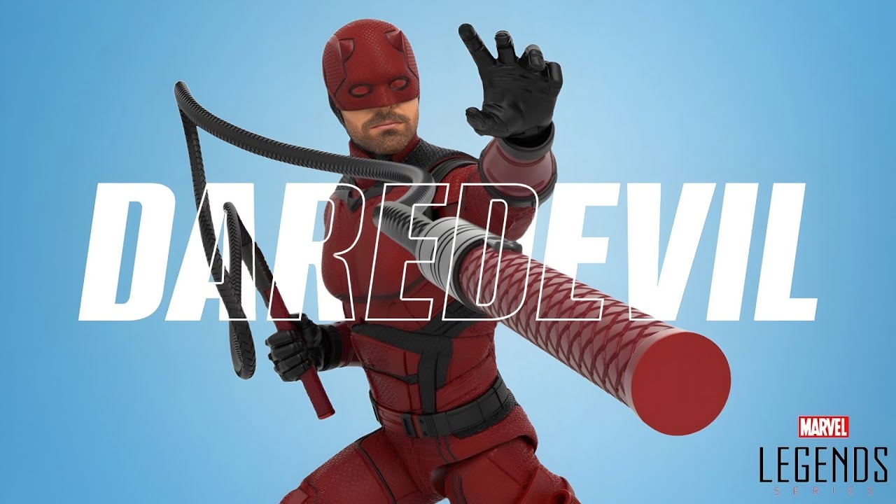 Koleksiyonper İlkay Marvel Legends Series Daredevil: Born Again Daredevil kutu açılışı