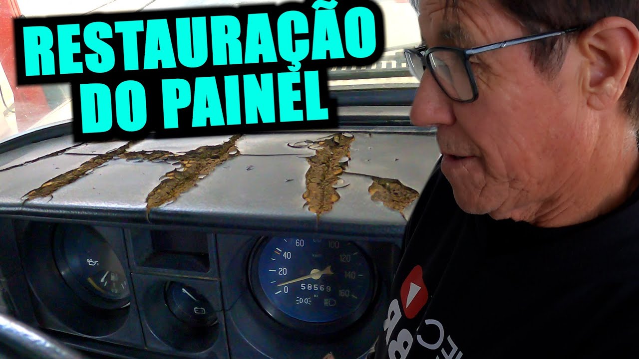 RESTAURAÇÃO DO PAINEL DO LADA LAIKA DO MECÂNICO CHEFE!