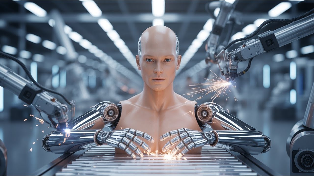 Inside the Humanoid Factory: How Hyper-Realistic AI Robots Are Born (Full Process)