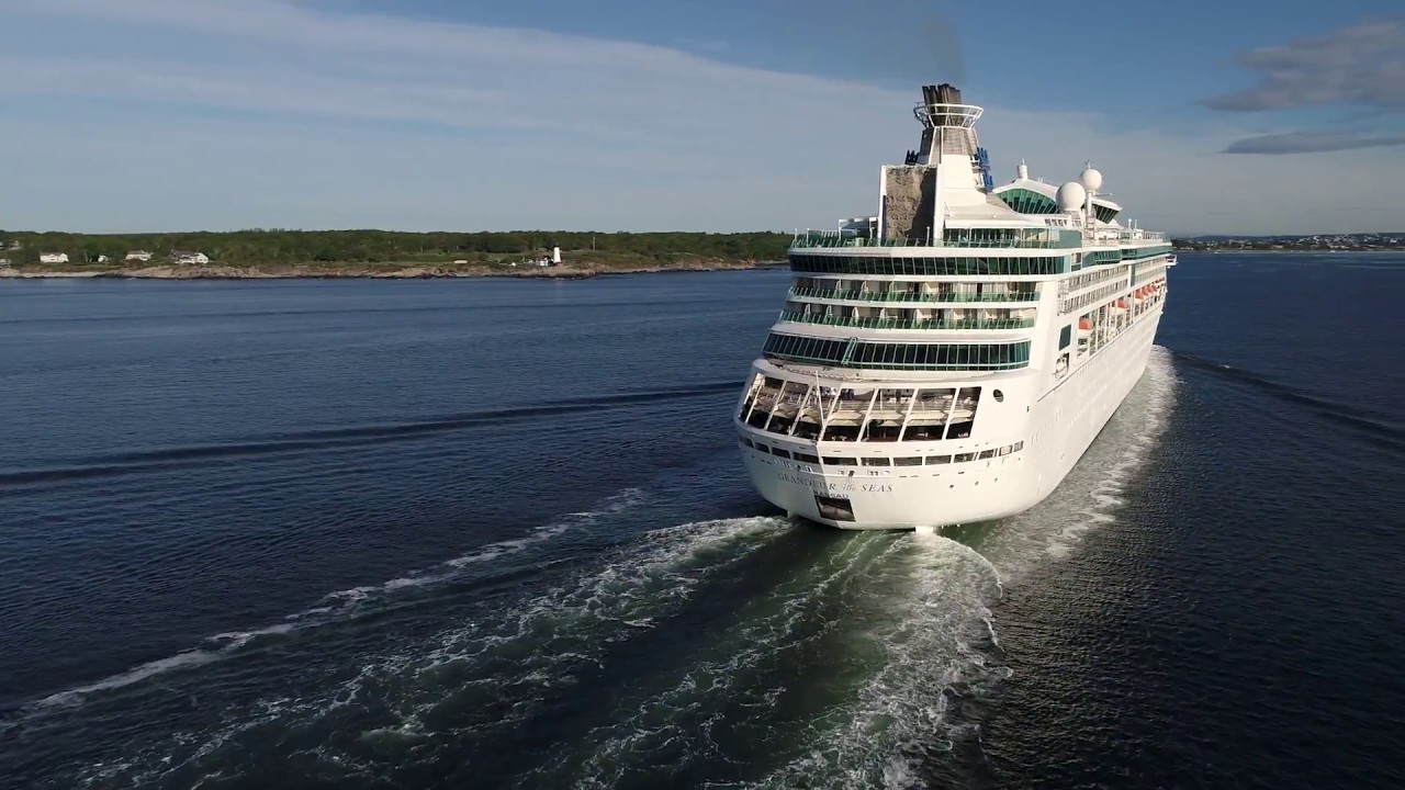 Three days of flying in Portland Maine - Drone Video - Cruise Ship, Lighthouses, Forts and Downtown