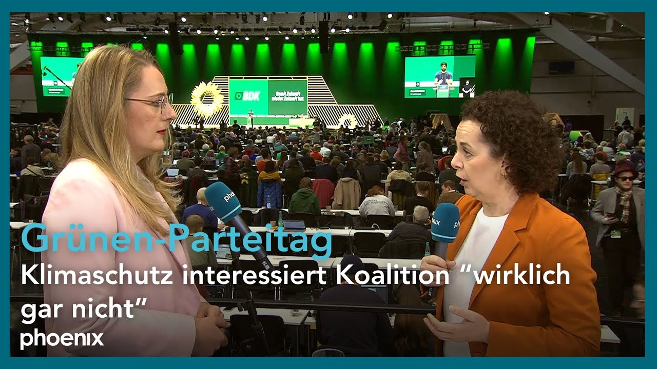 Gr&uuml;nen-Fraktionsvorsitzende Katharina Dr&ouml;ge im phoenix-Interview | 29.11.25