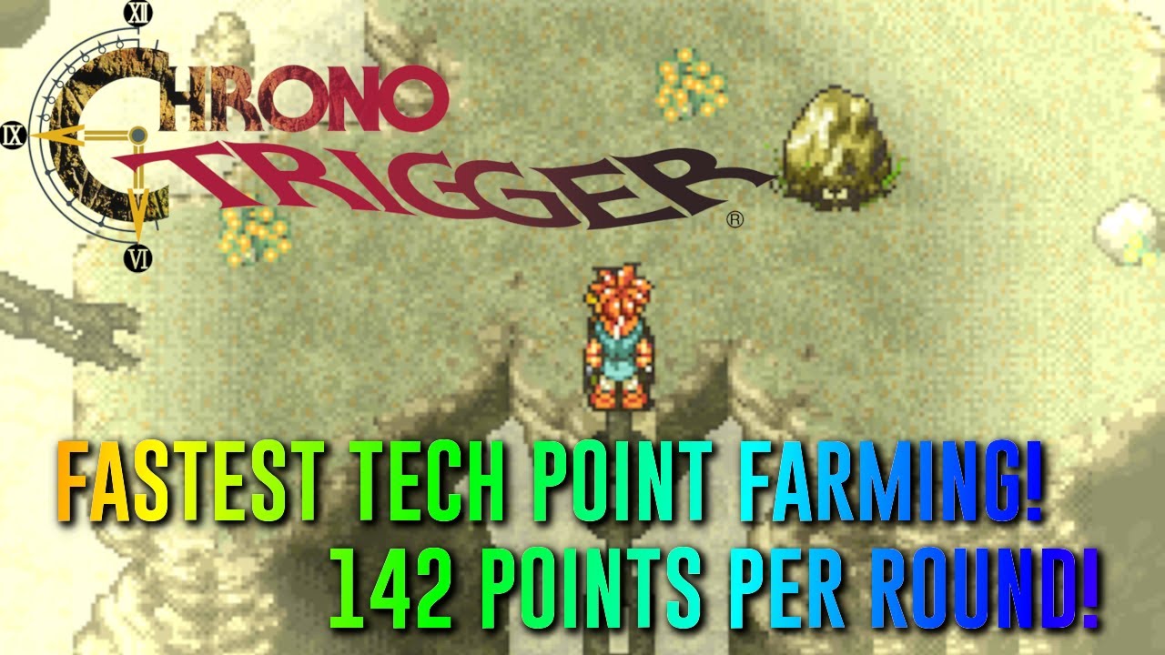 Chrono Trigger (Super NES) - FASTEST Method of Tech Point Farming