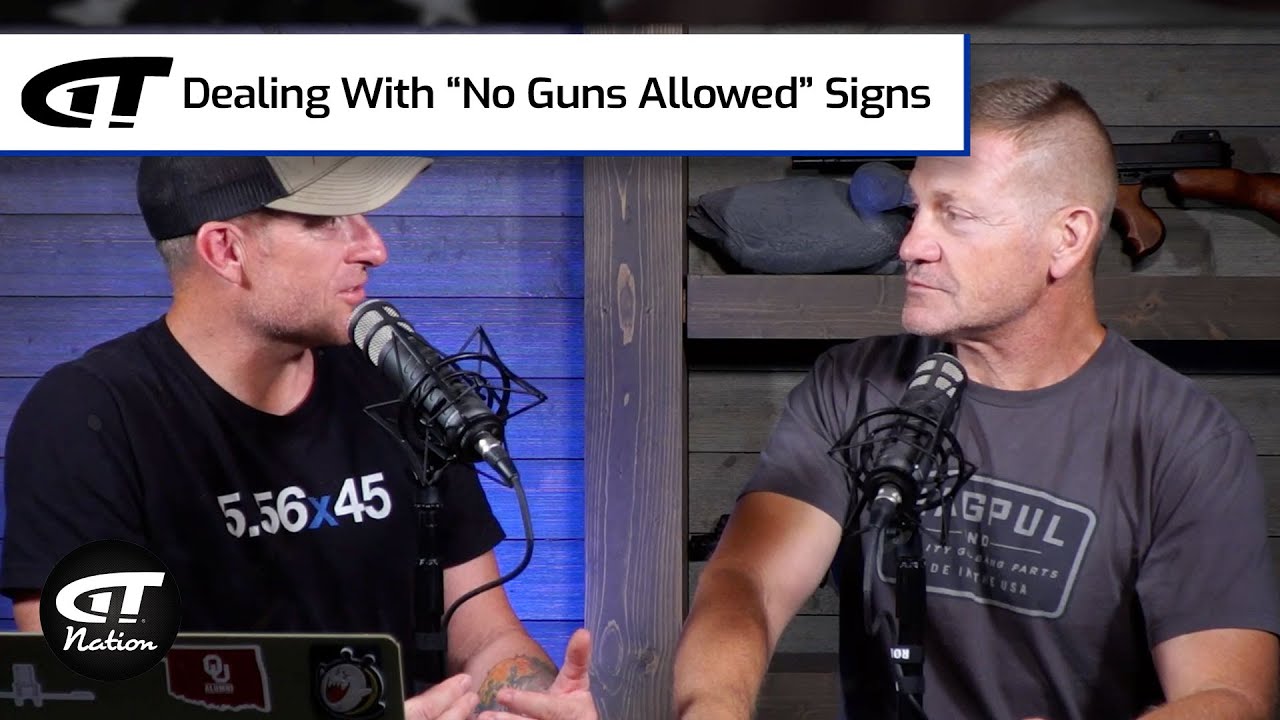 Знаки «Оружие запрещено» | Gun Talk Nation