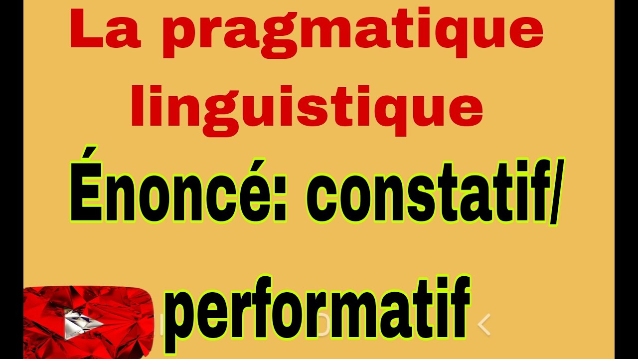 Pragmatique Linguistique cours1