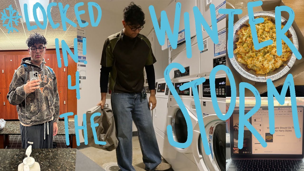 Trapped In My Dorm? Winter Storm Vlog!
