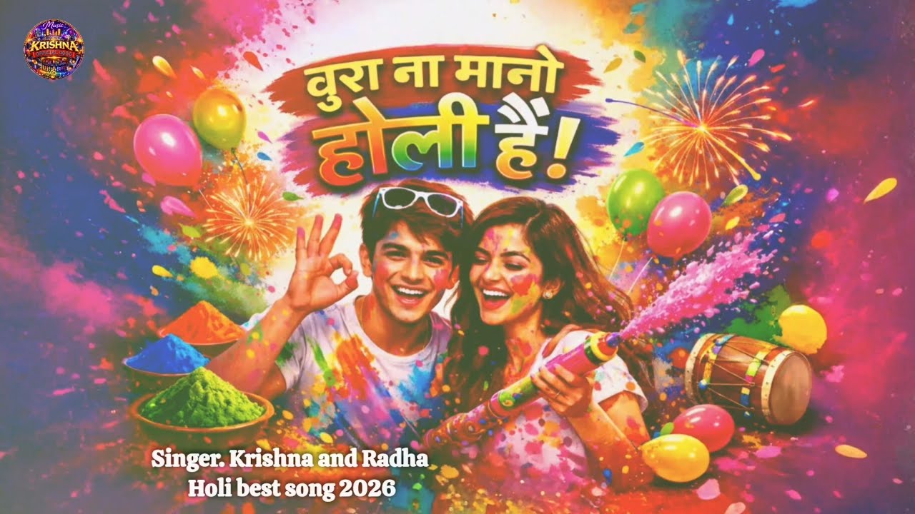 बुरा ना मानो होली है | Bura Na Mano Holi hai |singer Krishna and Radha |#Holi best song 2026 #viral 