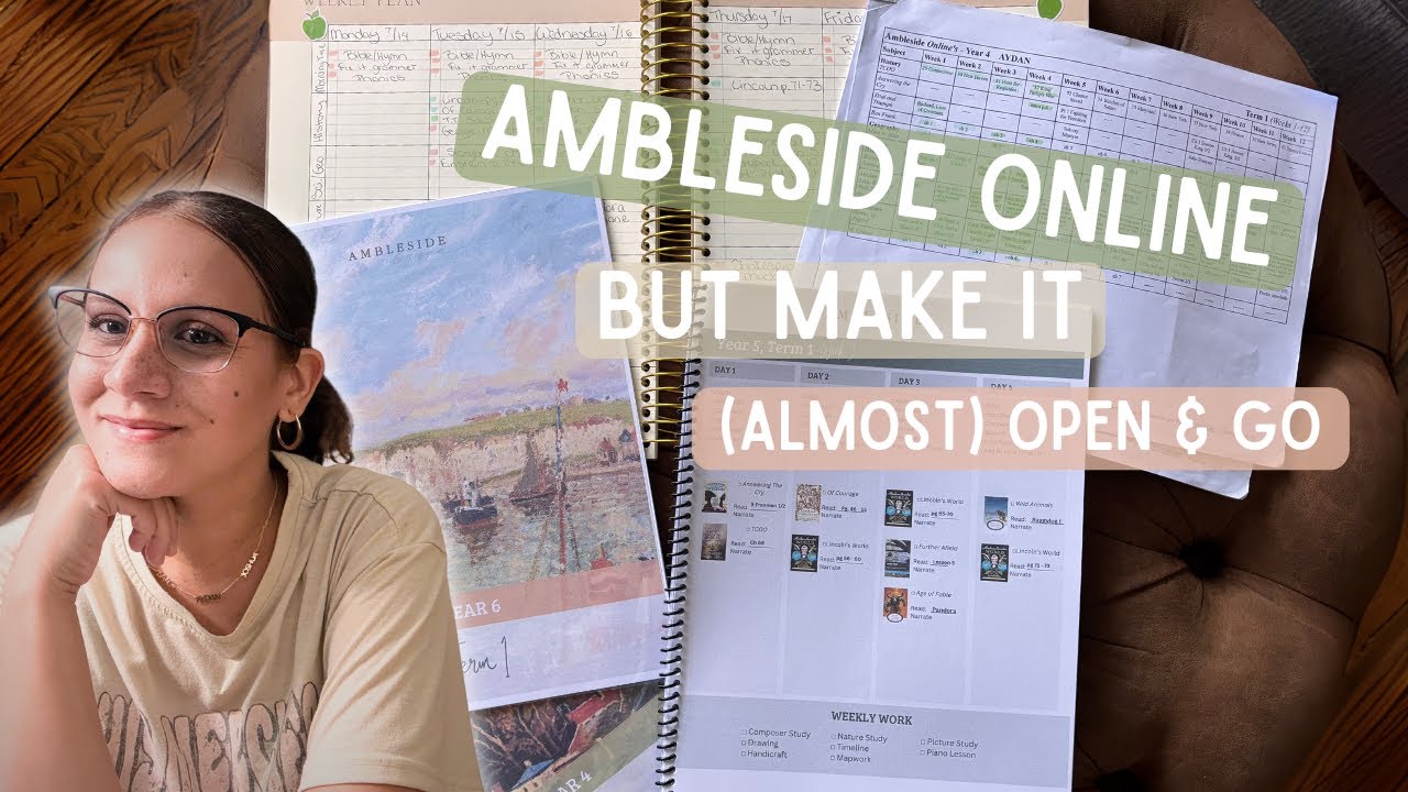 Making Ambleside Online (Almost) Open and Go | My New Homeschool Planning System