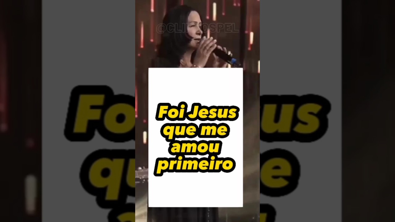 foi Jesus que nós amou primeiro 