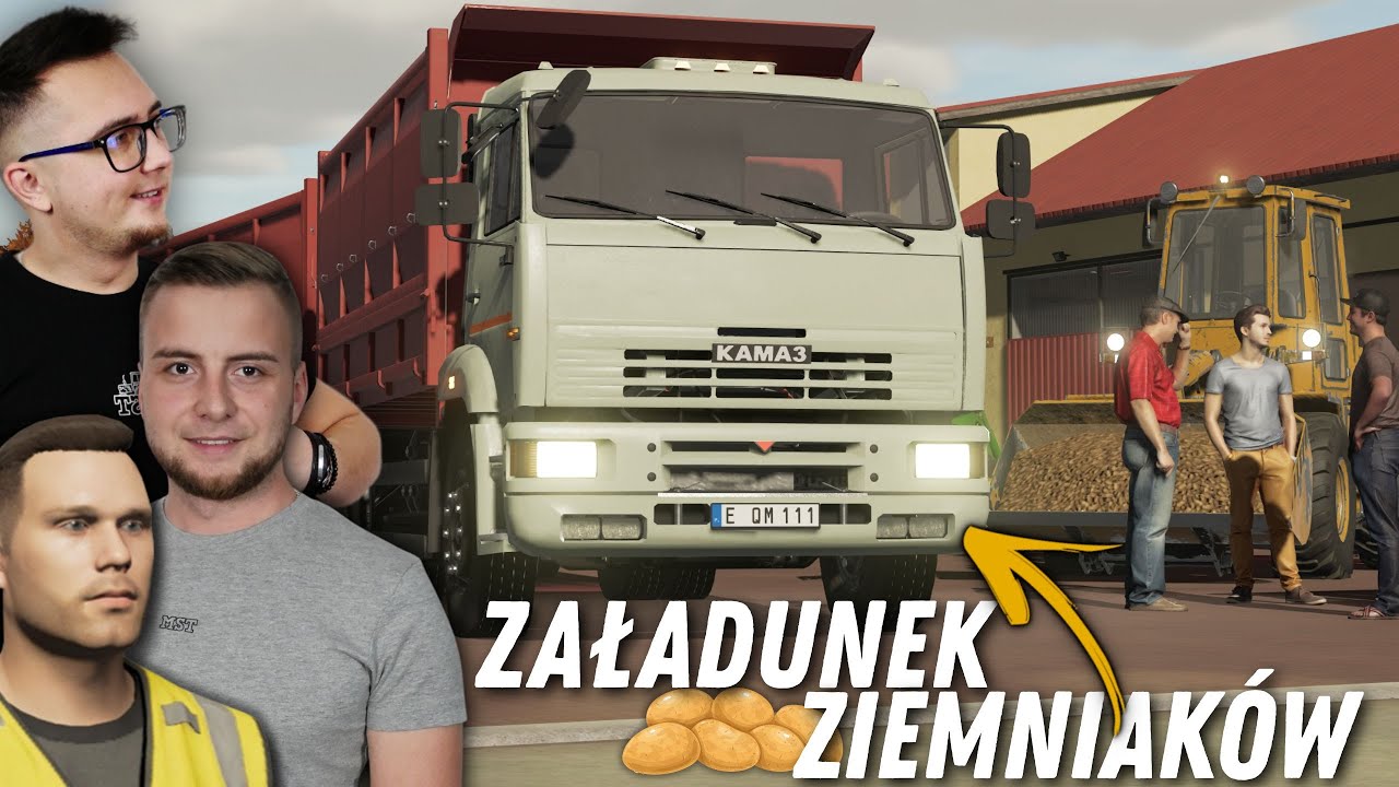 WESOŁY ZAŁADUNEK ZIEMNIAK&Oacute;W 😂 BĘDZIE KASA💲ZDĄRZYĆ PRZED DESZCZEM 🌾