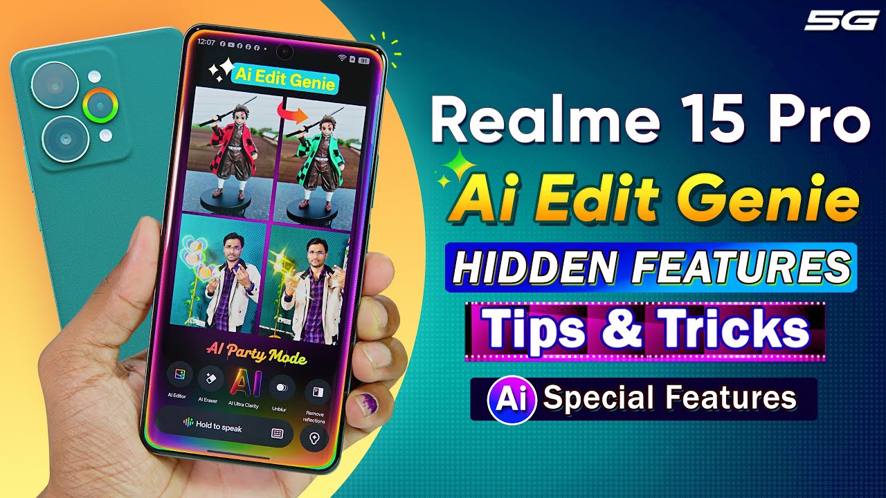 Realme 15 Pro 5g Ai Edit Genie Features | Realme 15 Pro Best 40+ Hidden Ai Features Settings