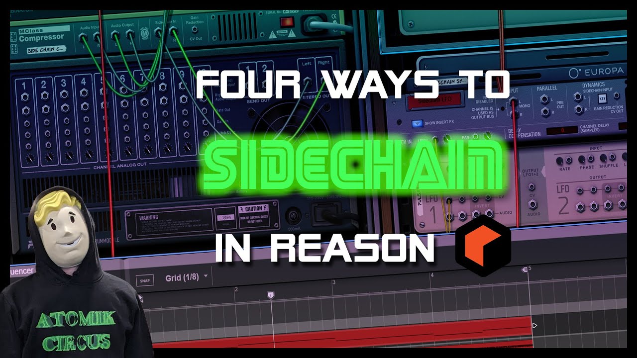 How to SIDECHAIN in REASON (Tutorial)