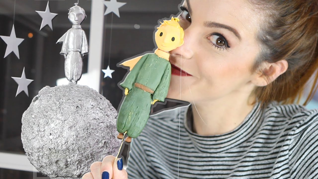 DIY :: Decorando o Quarto ♥ Súper Facil e LINDO! Móbile Pequeno Príncipe