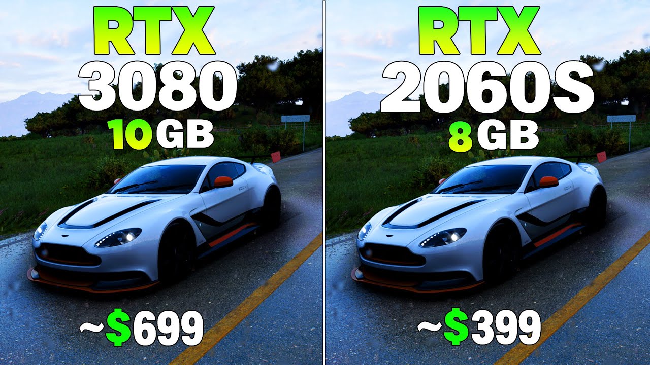 RTX 3080 vs RTX 2060 Super - Test in 8 Games