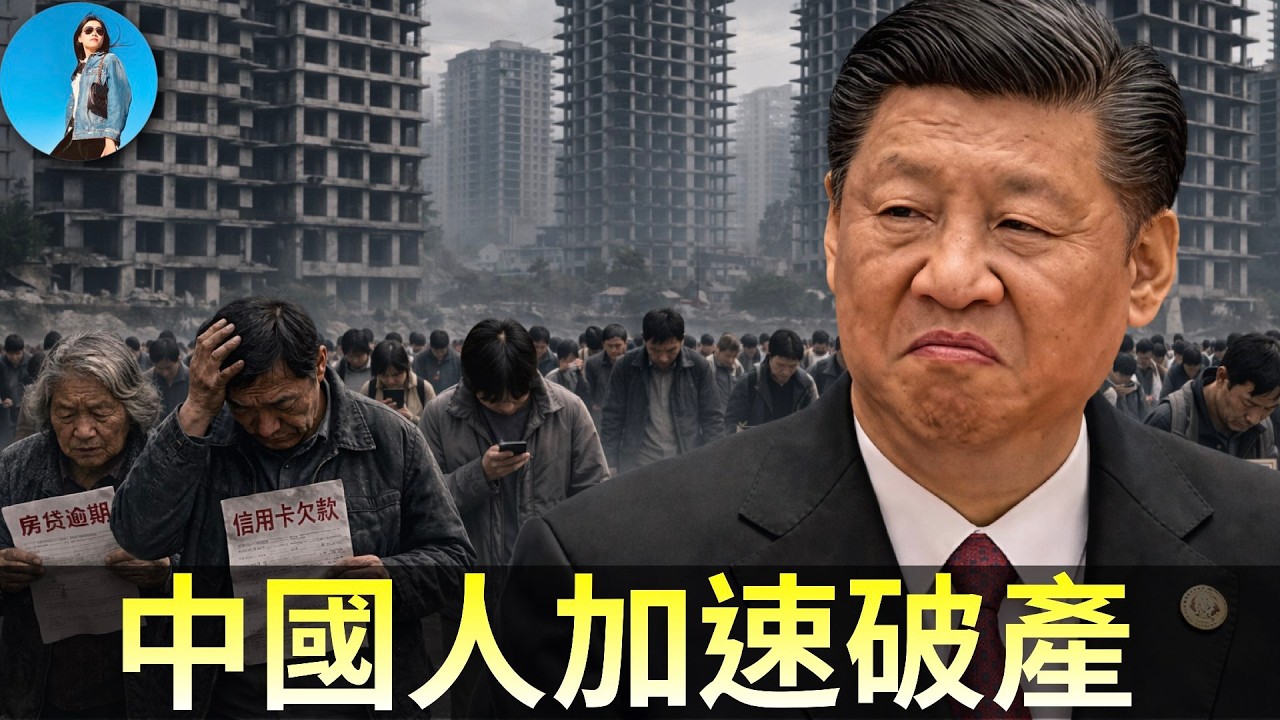 銀行賬本不會說謊：中國人正在加速破產！國有銀行被迫出海賺錢，小銀行集體倒閉！｜小翠時政財經 20260411#844