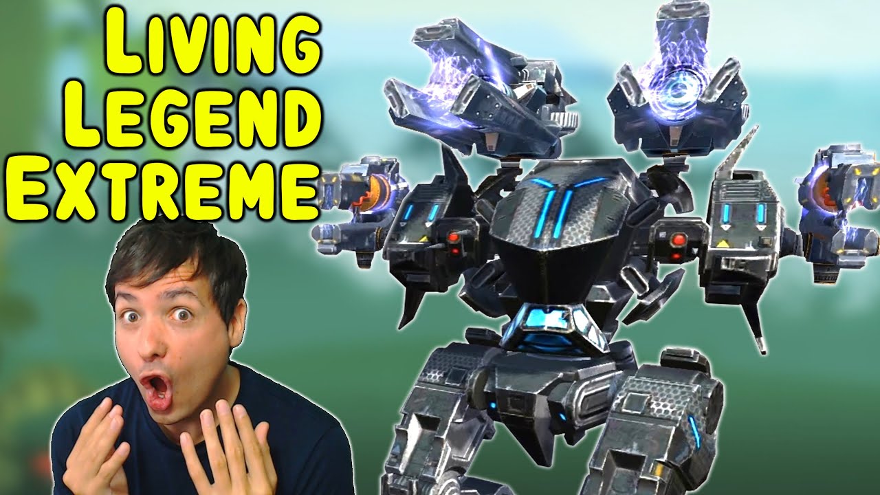 Brutal LIVING LEGEND Gauss & Volt HAWK Gameplay Mk2 Maxed War Robots WR