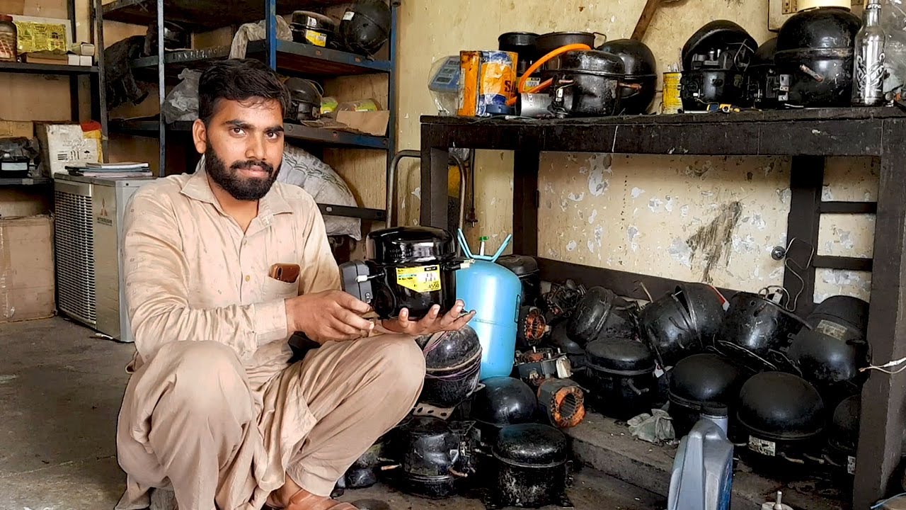 Fridge Compressor | How To Repair Fridge Compressor Pump