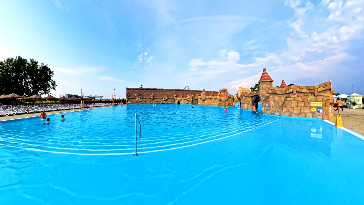 Тропический бассейн (Exotic Island) - Energylandia 2024 (POV) (Затор, Польша) Insta360 X4