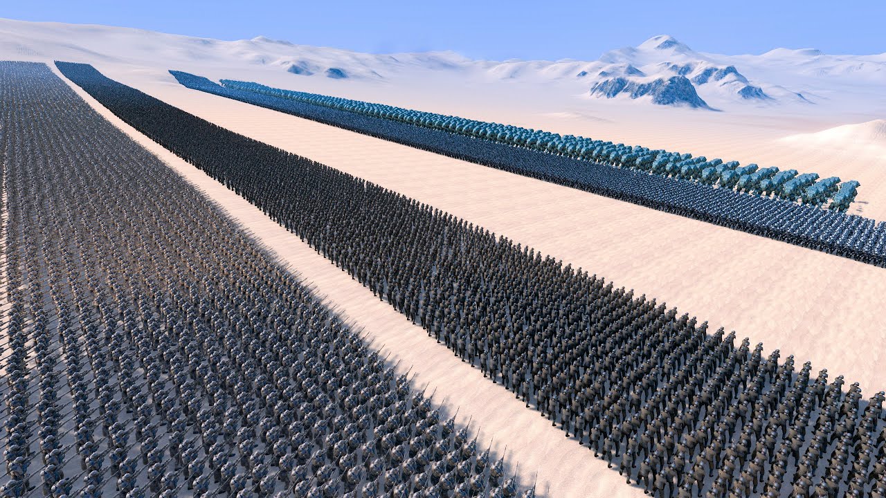 20.000 WW2 U.S. SOLDIERS vs 10.000 TORNADO TROOPER | Ultimate Epic Battle Simulator