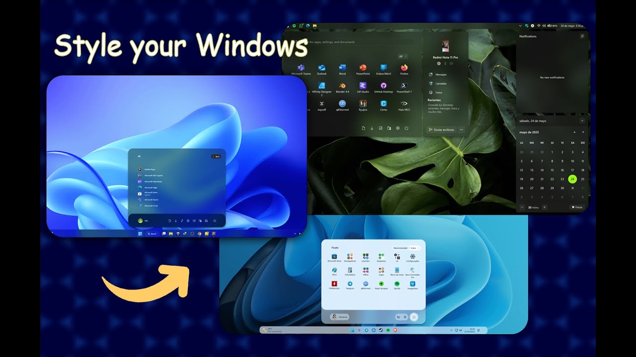 How to style  your windows ! in 2026 Part 1 ( Windhawk )