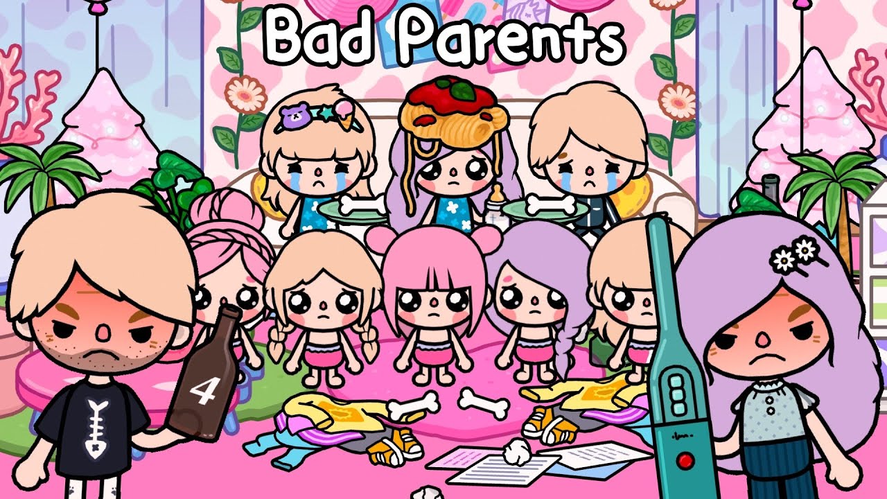 Bad Parents Compilation 🙄👨‍👩‍👧 Sad Story | Toca Life Story | Toca Boca | Toca Life World