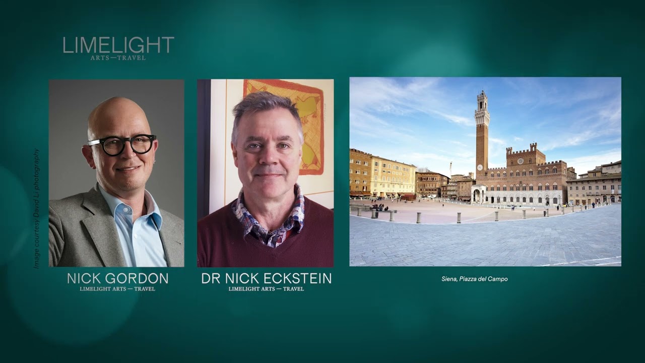 A Closer Look Episode 36 - Siena's Piazza del Campo with Dr Nicholas Eckstein