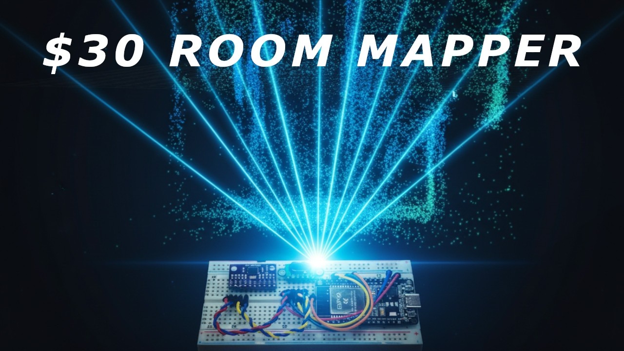 Build a 3D Room Mapper for £24 - VL53L5CX + BNO085