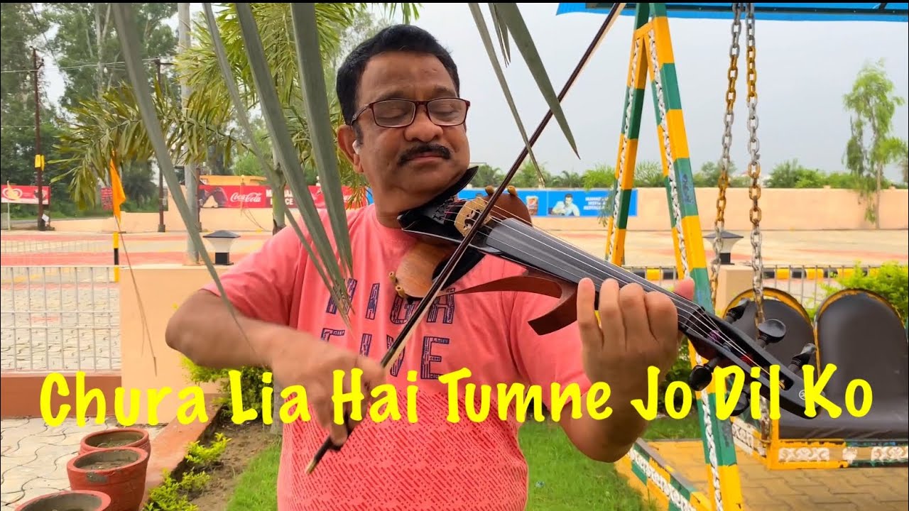 Chura lia hai tumne jo dil ko - Asha Bhonsle - Violin cover 