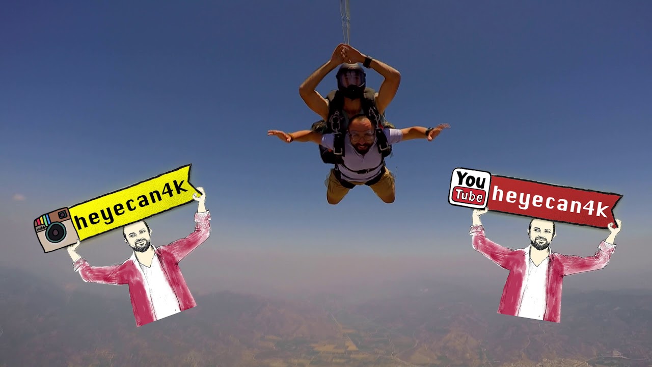 Uçaktan Atladım! | Skydiving Heyecan 4K'da