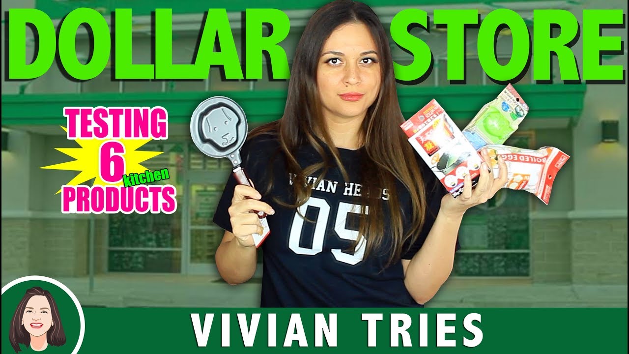 6 Dollar Store Kitchen Gadgets | Vivian Tries Haul
