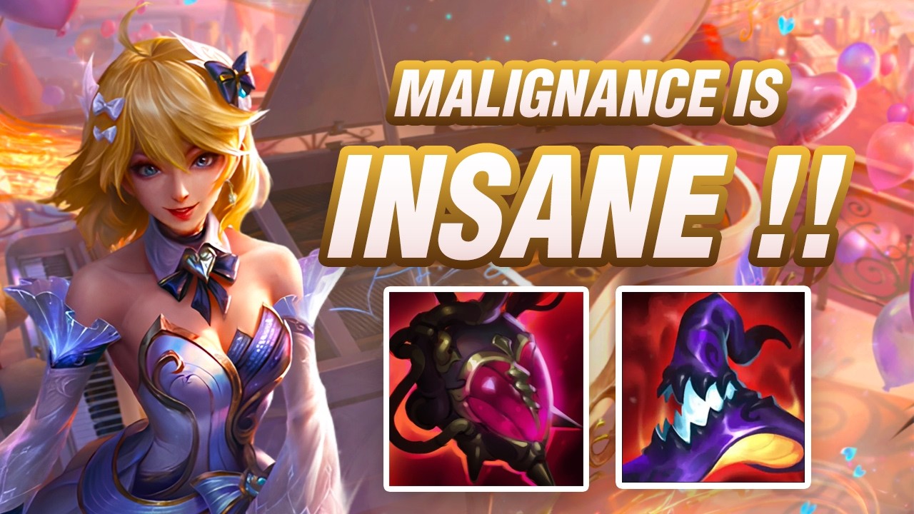 MALIGNANCE IS INSANE !! AP SUPPORT LOVE CONFESSION LUX GAMEPLAY // WILD RIFT (BUILD+RUNES)