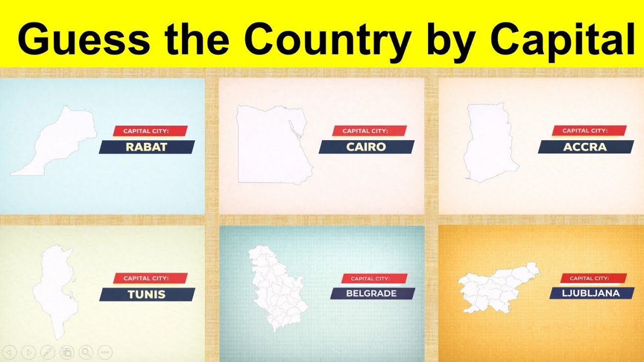 🌍 Guess The Country By Its Capital! 🧠 (Only Geniuses Score 50/50)