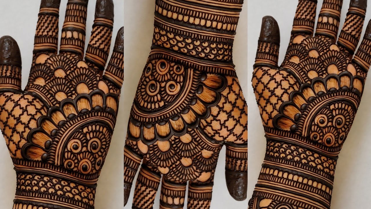 Mehndi designs for front hand | mehndi design simple & easy | mehandi design | mehndi design mehandi