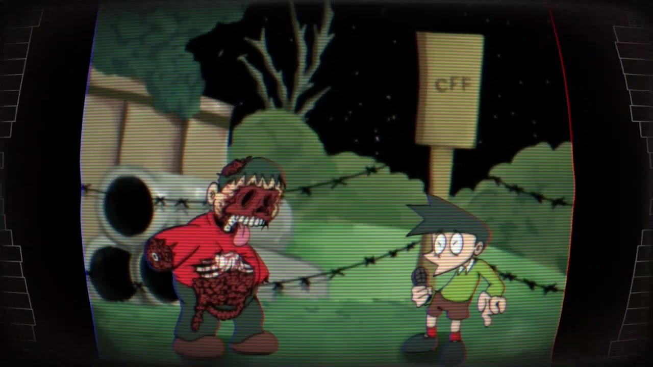 [FNF + FLM] STORY OF SEASON :Triple trouble doraemon mix