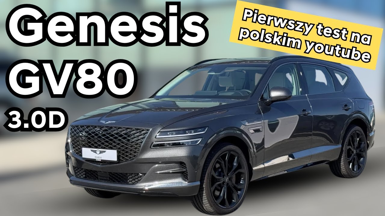 Genesis GV80 OTWIERA OCZY NIEDOWIARKOM