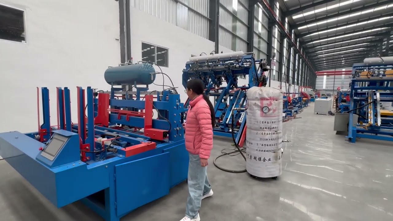 Sawmill World Block Type Wood Pallet Nailing Machine