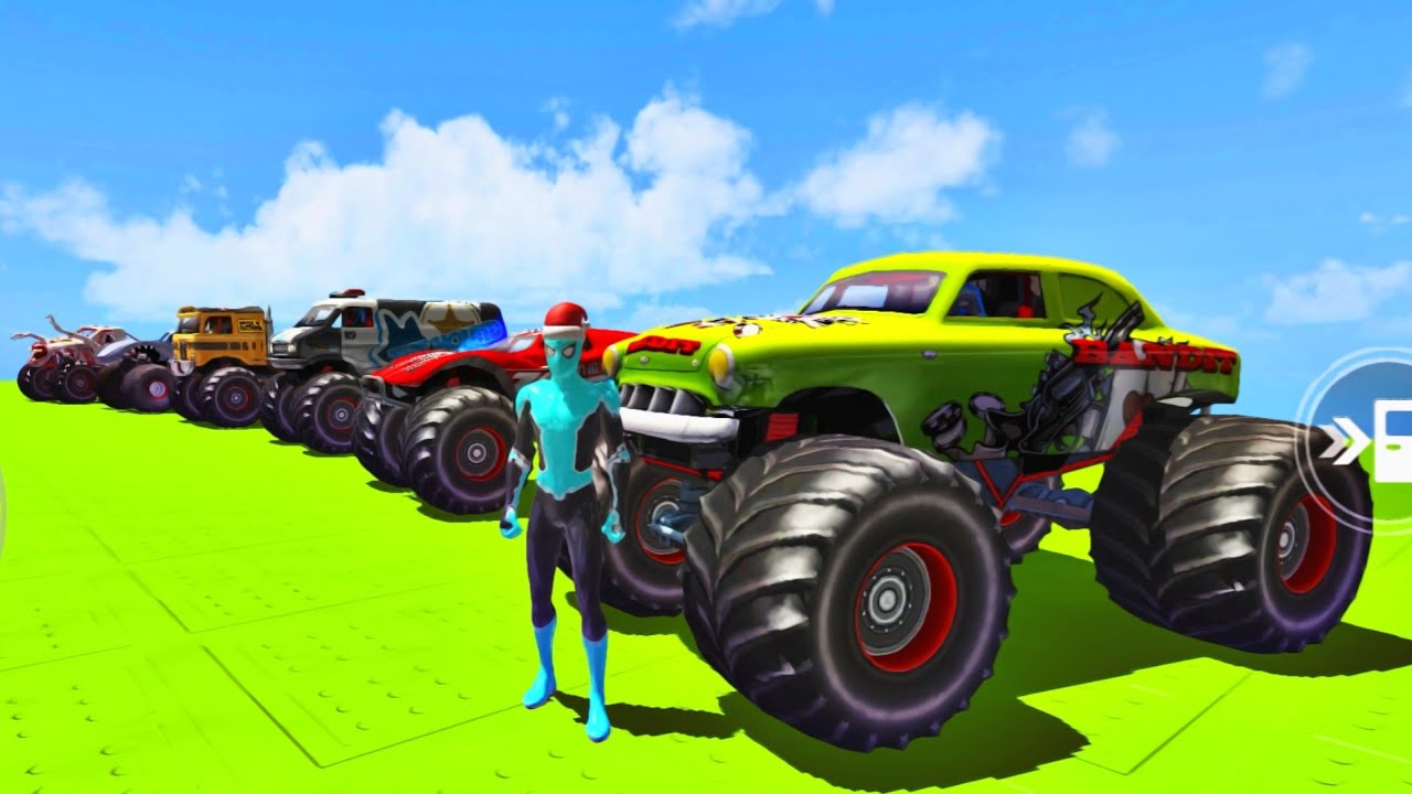 Monster Truck Stunt – Extreme Racing 🚛 Android Gameplay Part 8 | Cartuvo